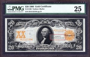 Последний нефальшивый доллар США 1906 г выпуска.
